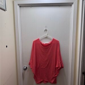 Elegant Coral Women's Blouse